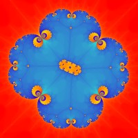 Thumbnail of Mandelbrot (-1.9405470533408833+0.000000000011699758i, -1.9405470533399718+0.000000000010788309i).png